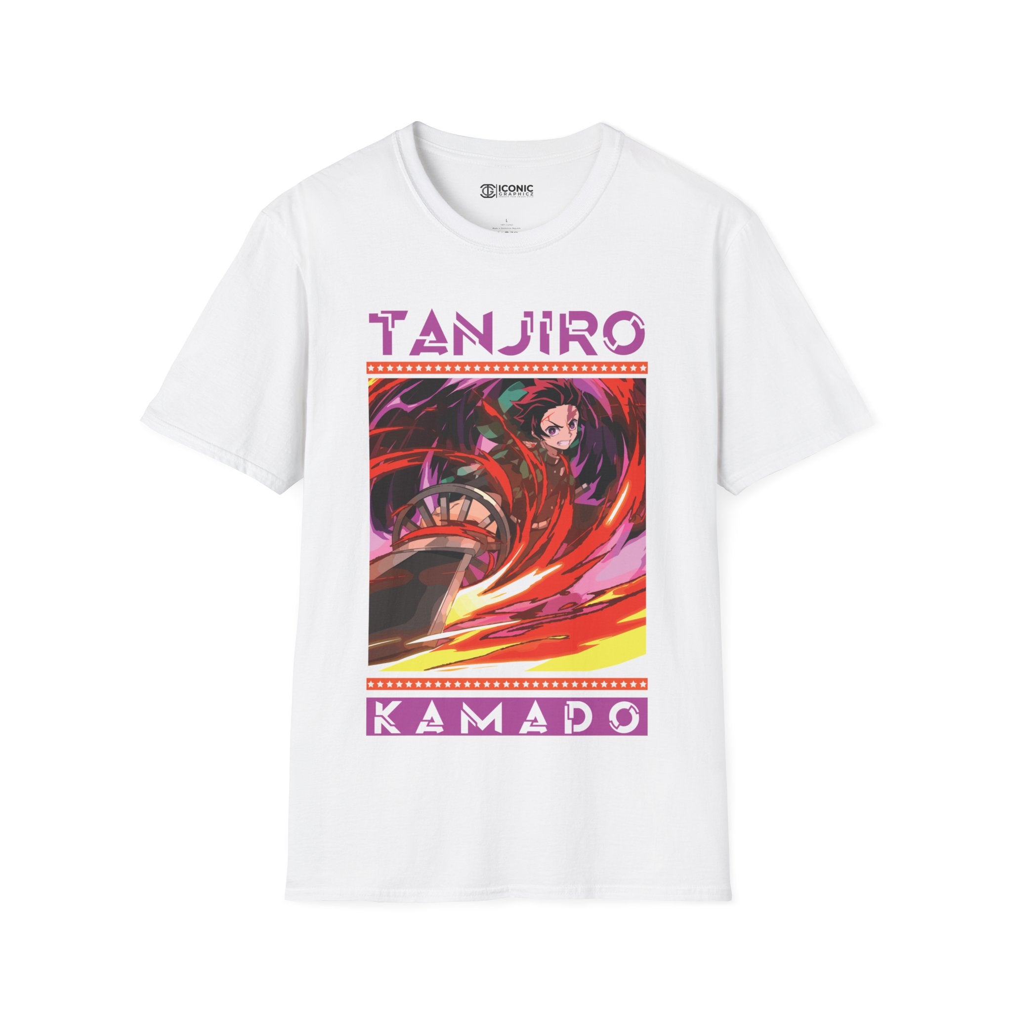 Tanjiro Unisex Softstyle T-Shirt - IGZ Clothing 