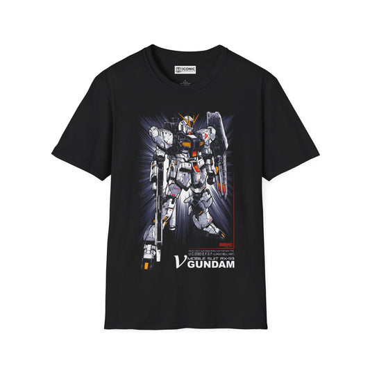 V Gundam Unisex Softstyle T-Shirt - IGZ Clothing 