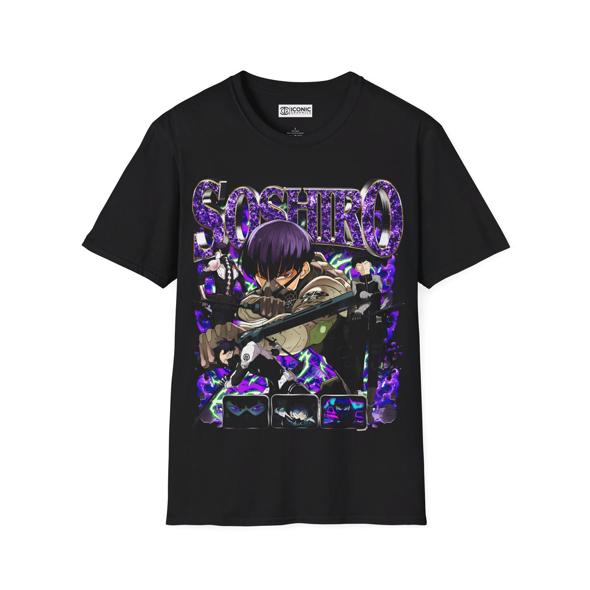 Soshiro Unisex Softstyle T-Shirt - IGZ Clothing 