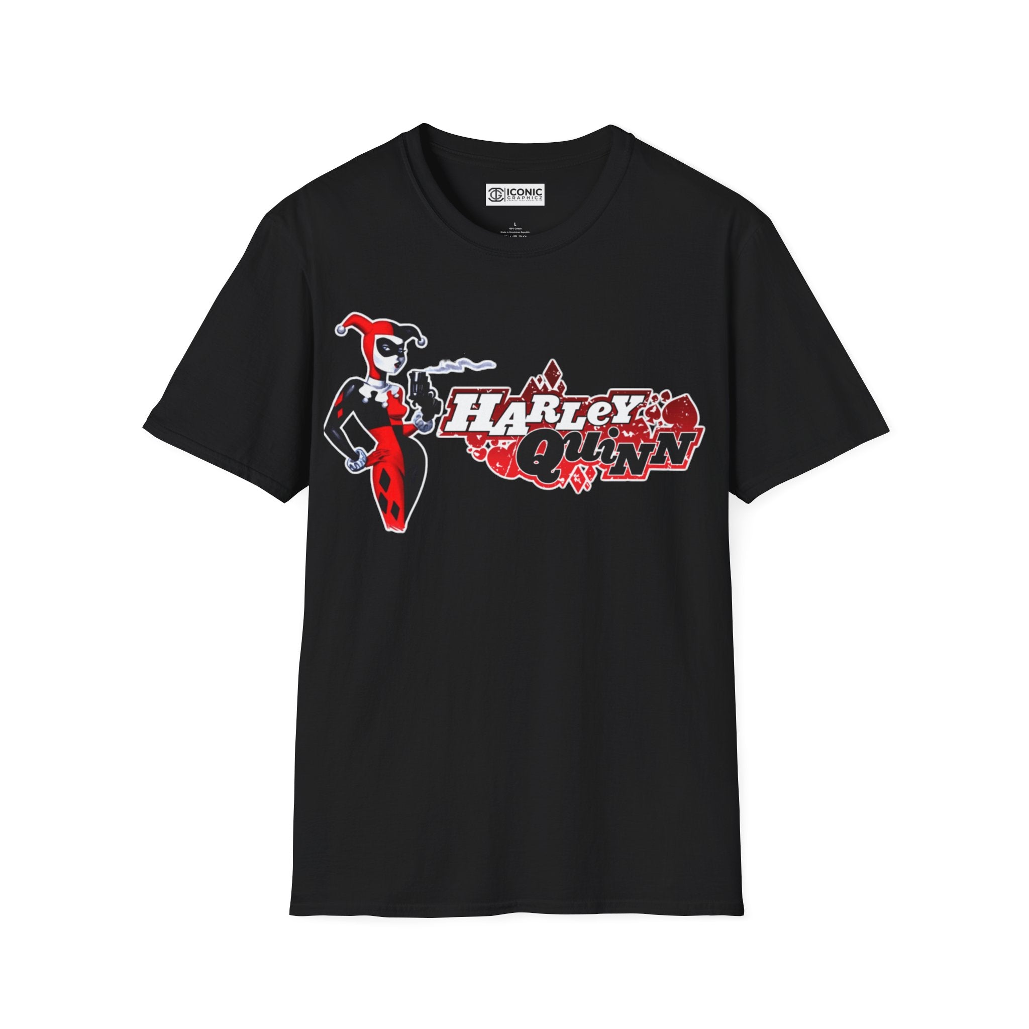 Harley Quinn Unisex Softstyle T-Shirt - IGZ Clothing 