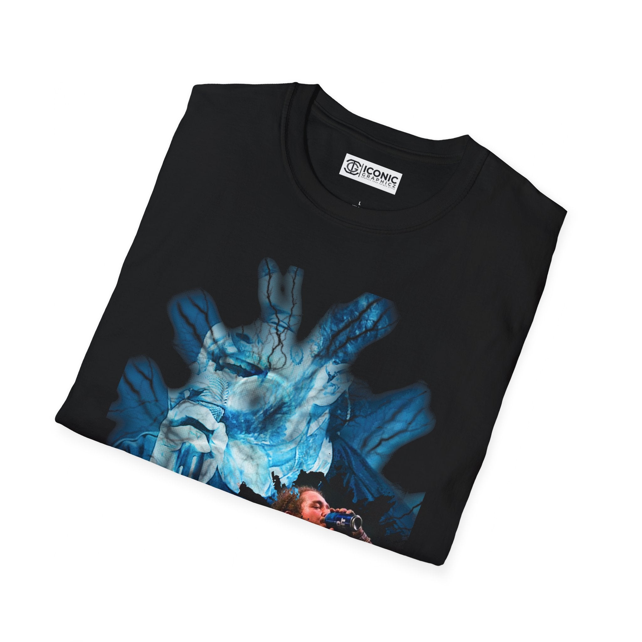 Post Malone Unisex Softstyle T-Shirt - IGZ Clothing 