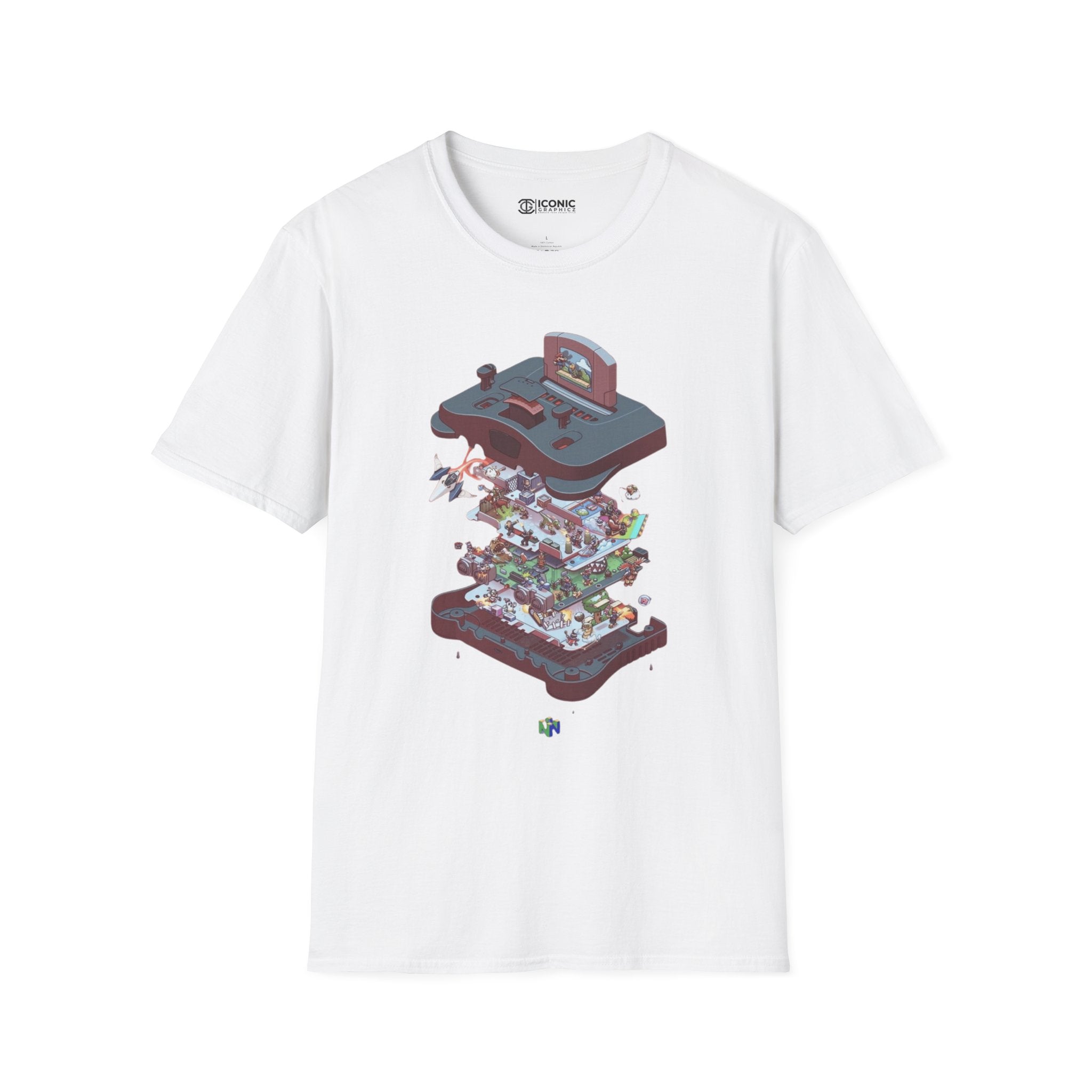 N64 Unisex Softstyle T-Shirt - IGZ Clothing 