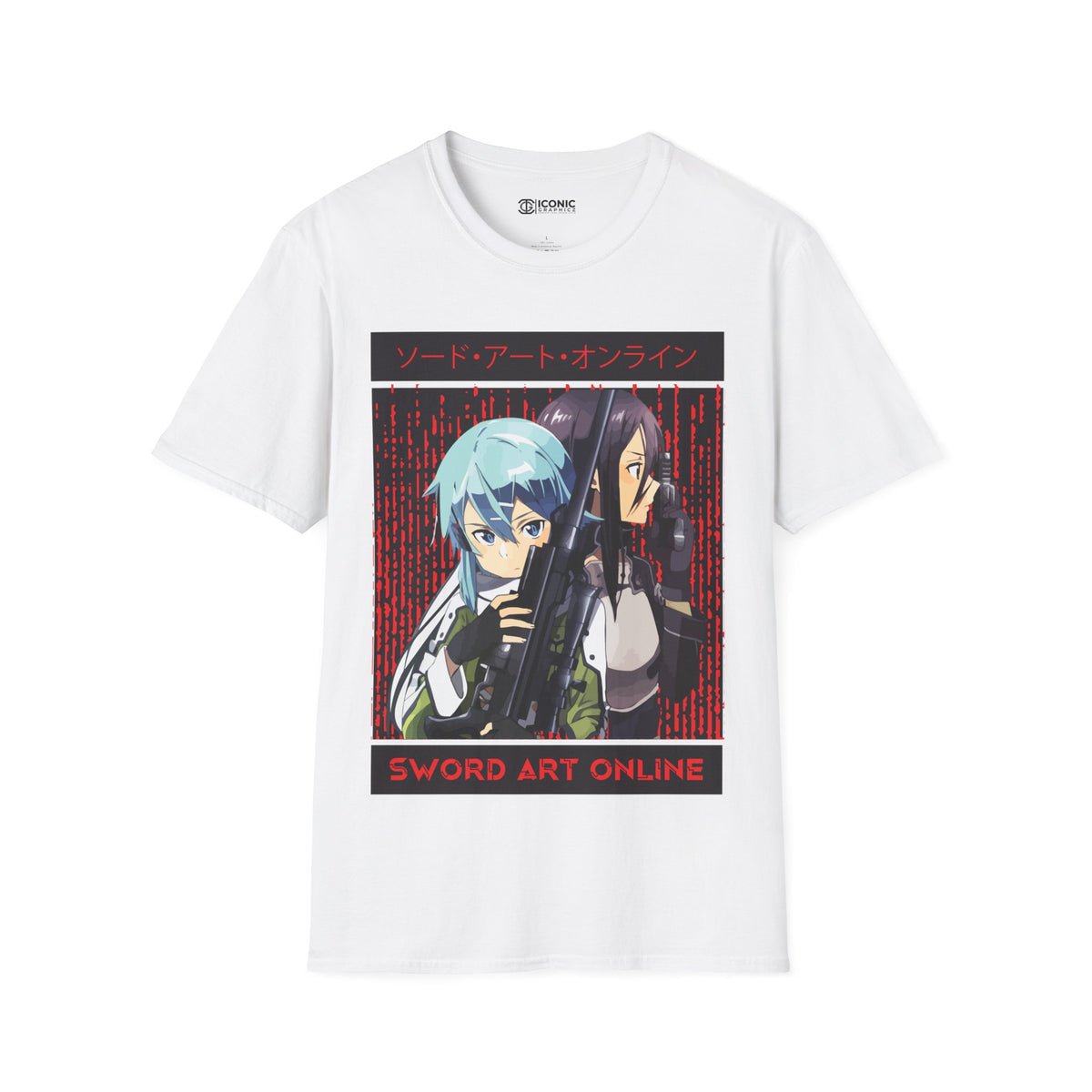 Kirito & Shino Unisex Softstyle T-Shirt