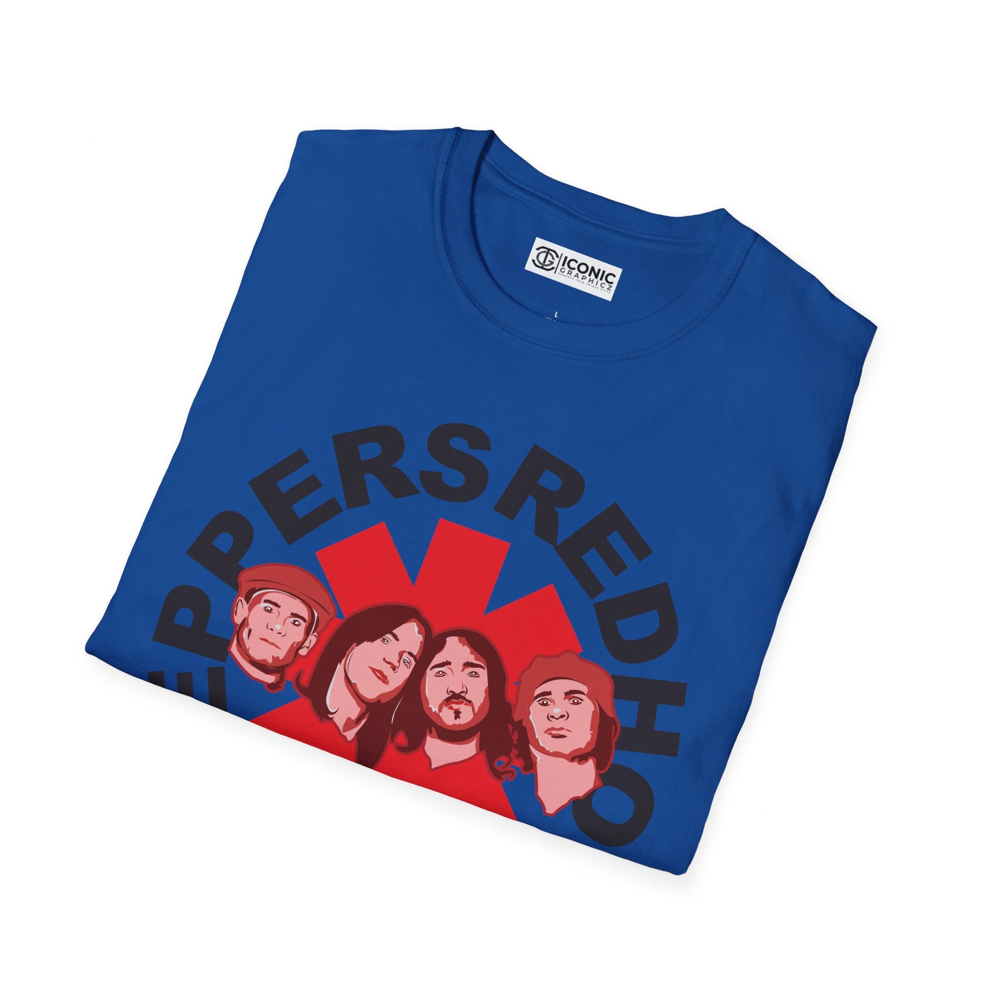 Red Hot Chili Peppers Unisex Softstyle T-Shirt - IGZ Clothing 