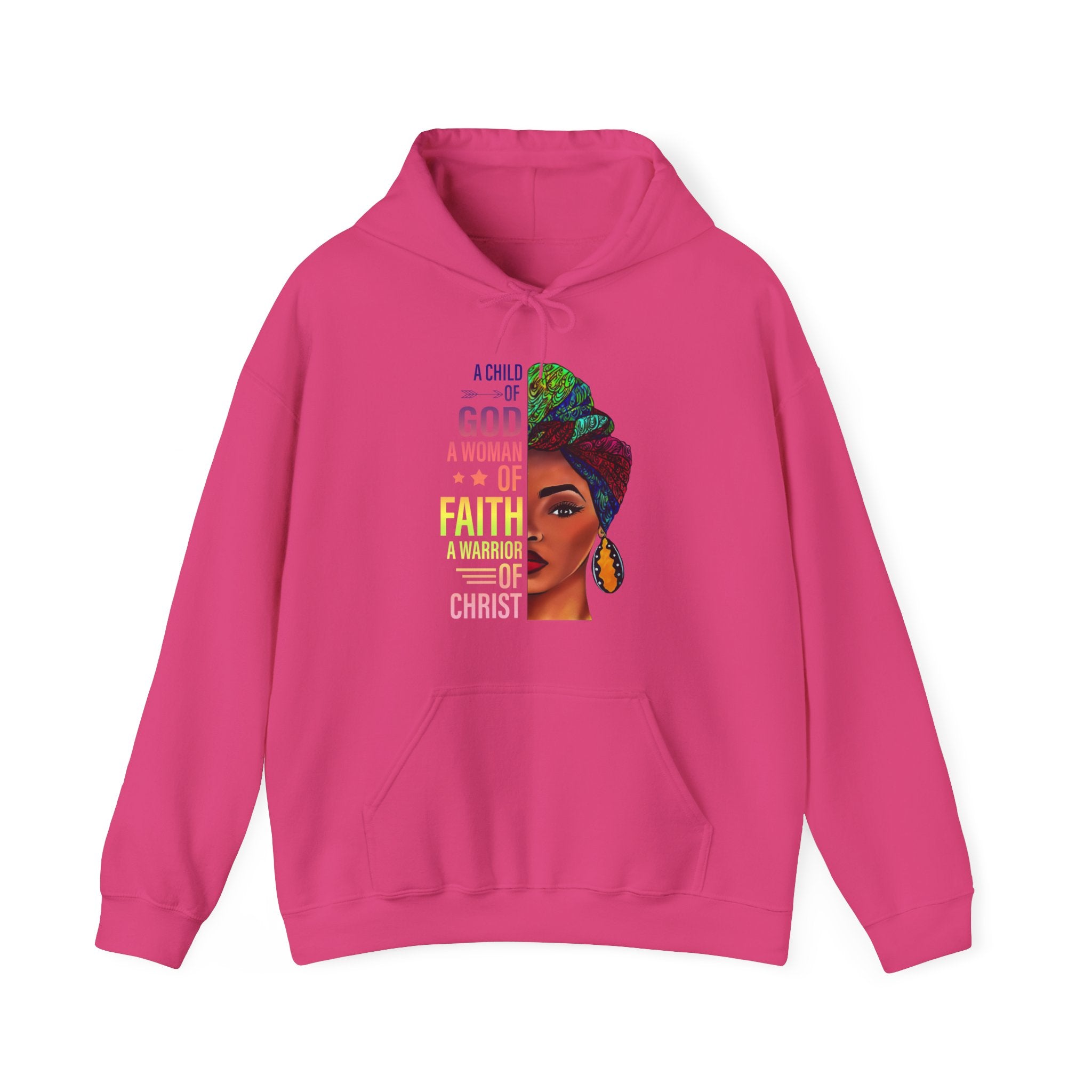 Black girl magic Unisex Heavy Blend™ Hooded Sweatshirt - IGZ Clothing 