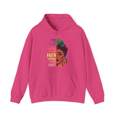 Black girl magic Unisex Heavy Blend™ Hooded Sweatshirt - IGZ Clothing 