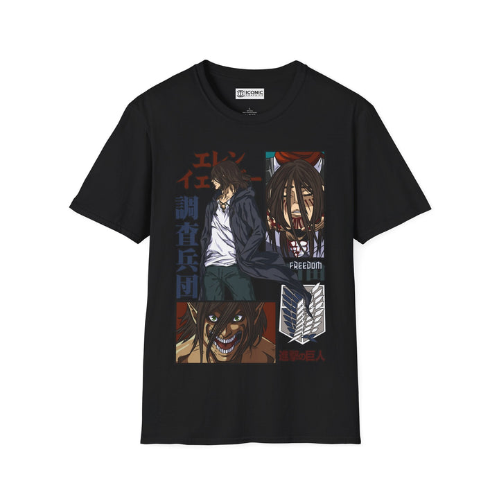 Eren Yeager Attack on Titan T-Shirt Printify