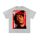 Juice Wrld Acid Wash Oversize T-Shirt