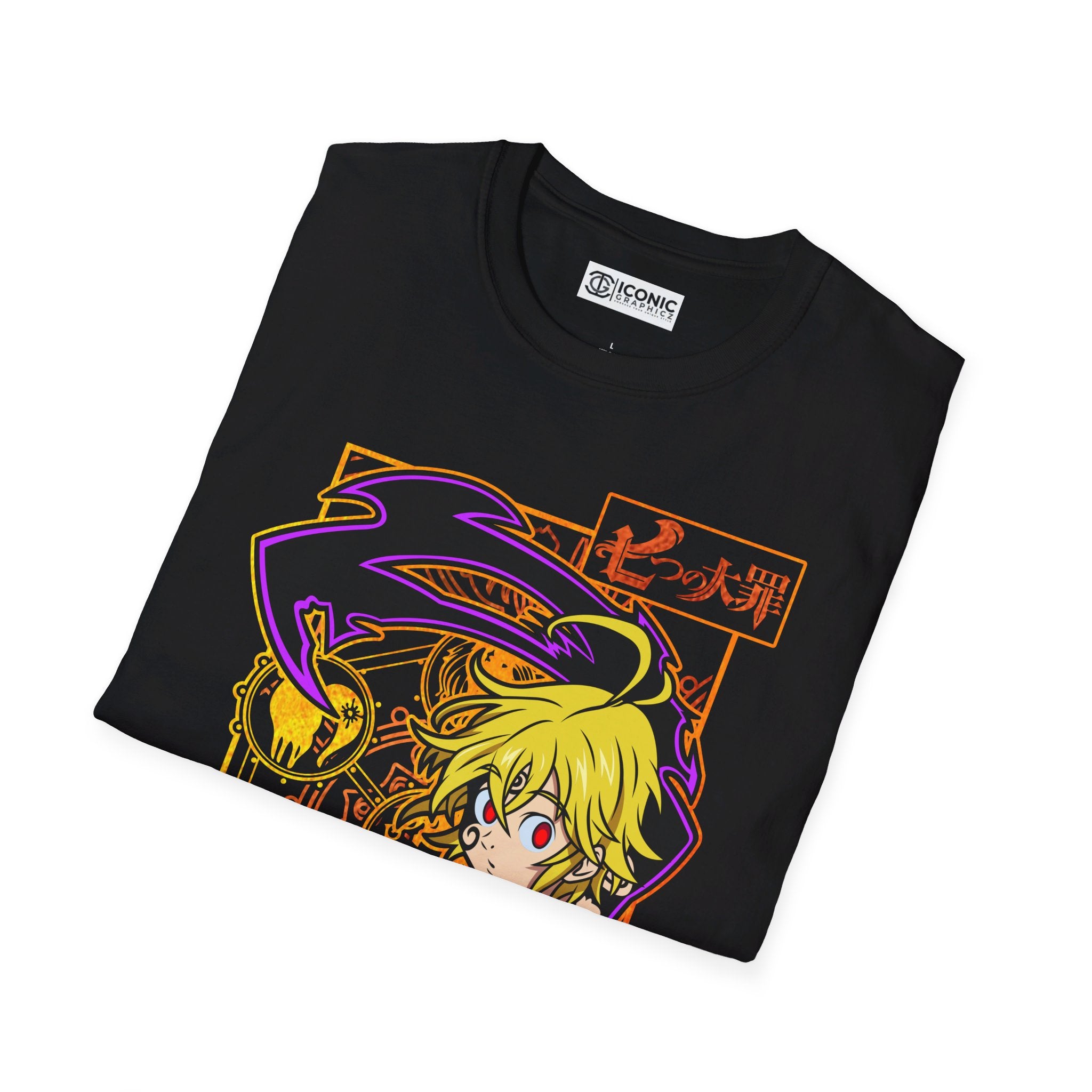 Meliodas Unisex Softstyle T-Shirt - IGZ Clothing 