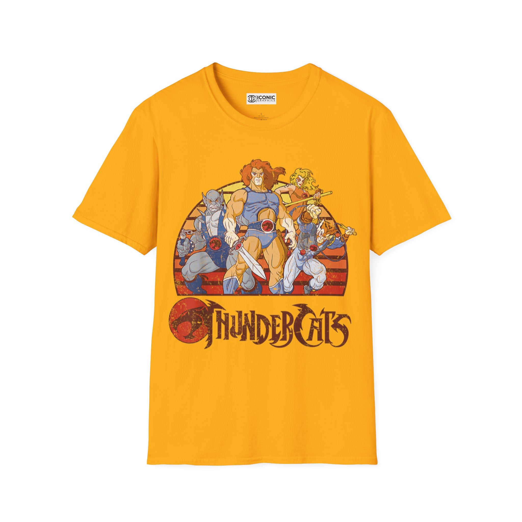 Thunder Cats Unisex Softstyle T-Shirt - IGZ Clothing 