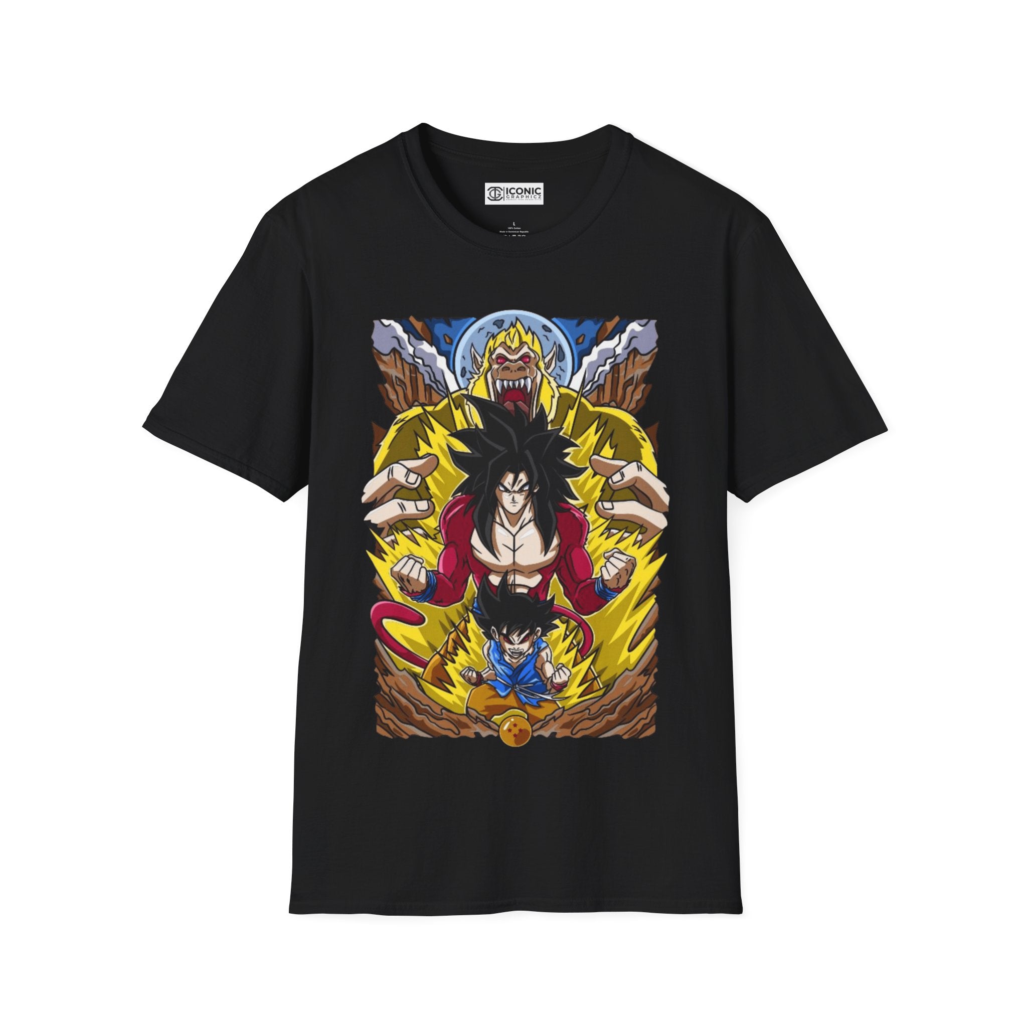 Goku Unisex Softstyle T-Shirt - IGZ Clothing 