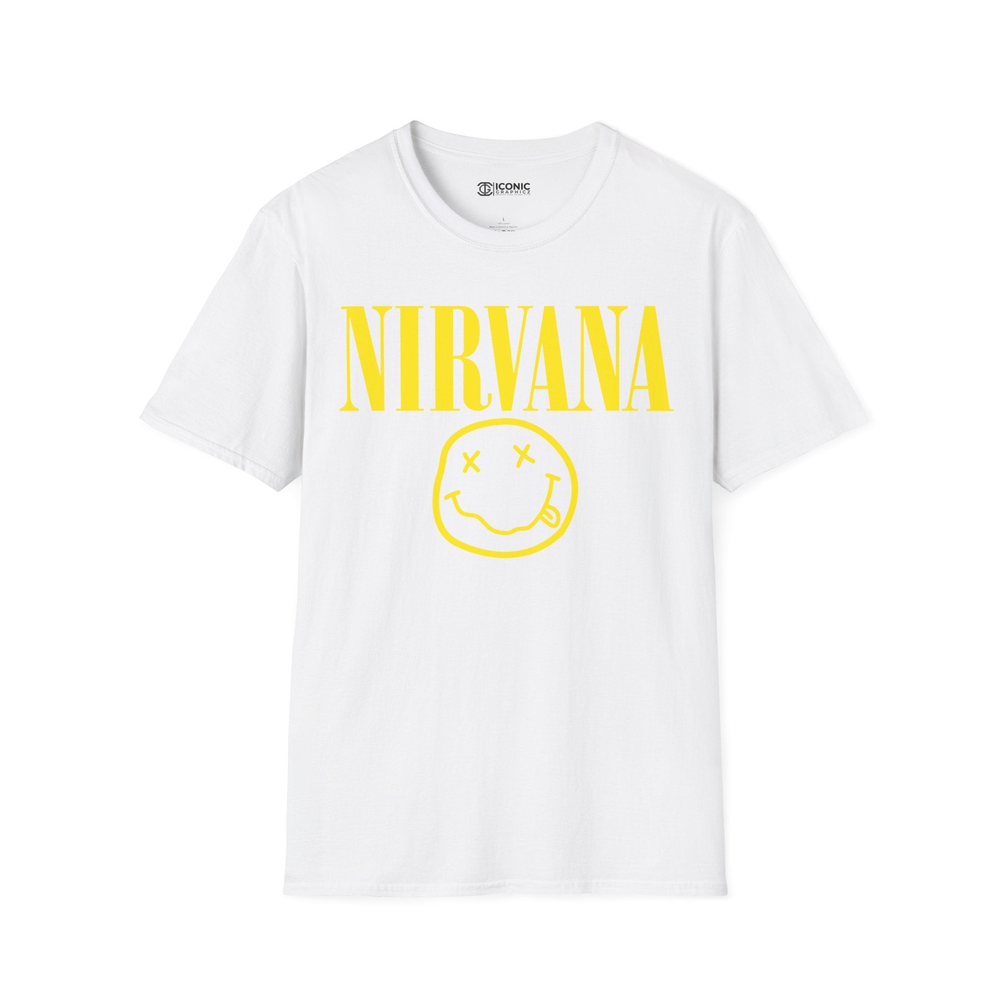 Nirvana Unisex Softstyle T-Shirt - IGZ Clothing 