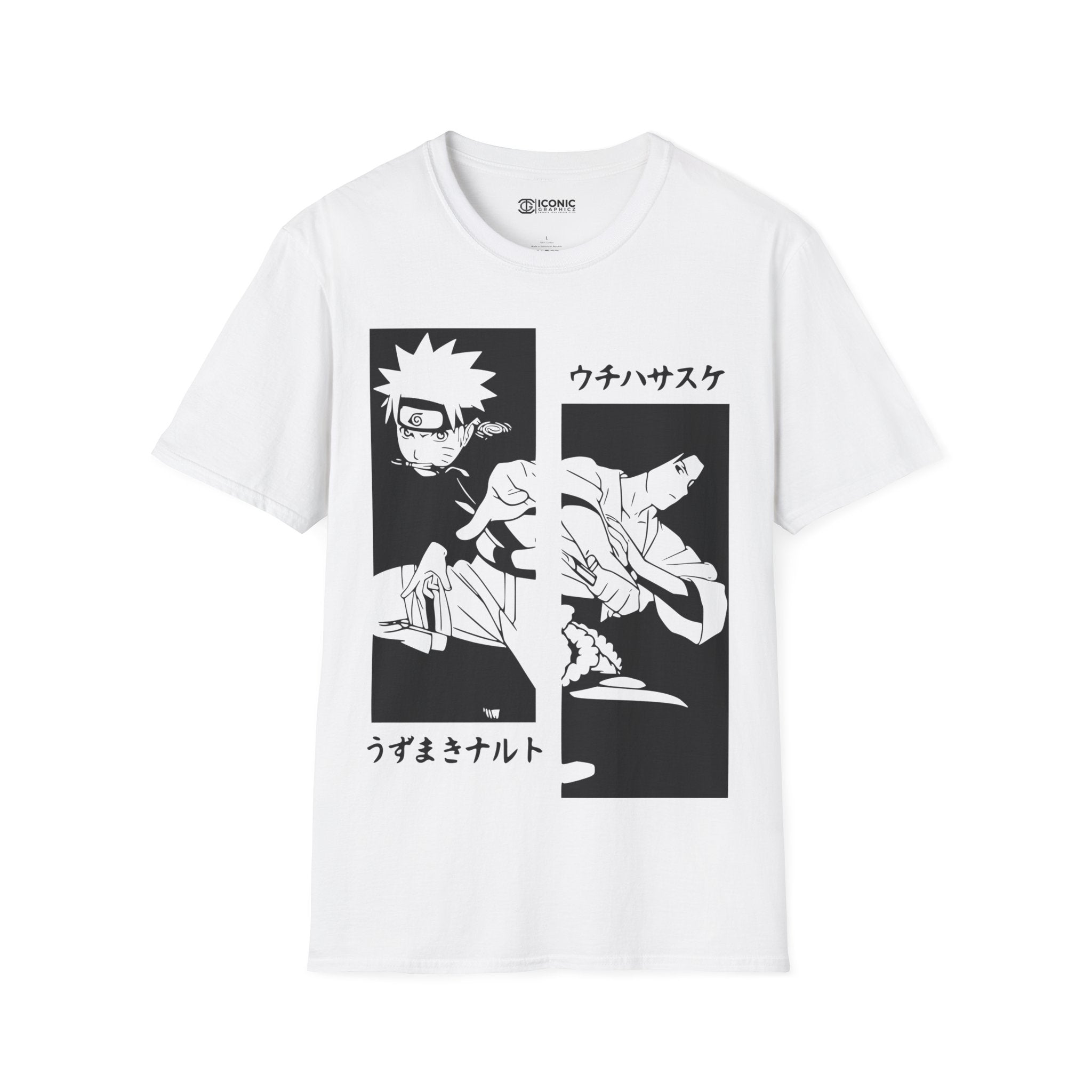 Uzumaki Naruto & Uchiha Sasuke  T-Shirt