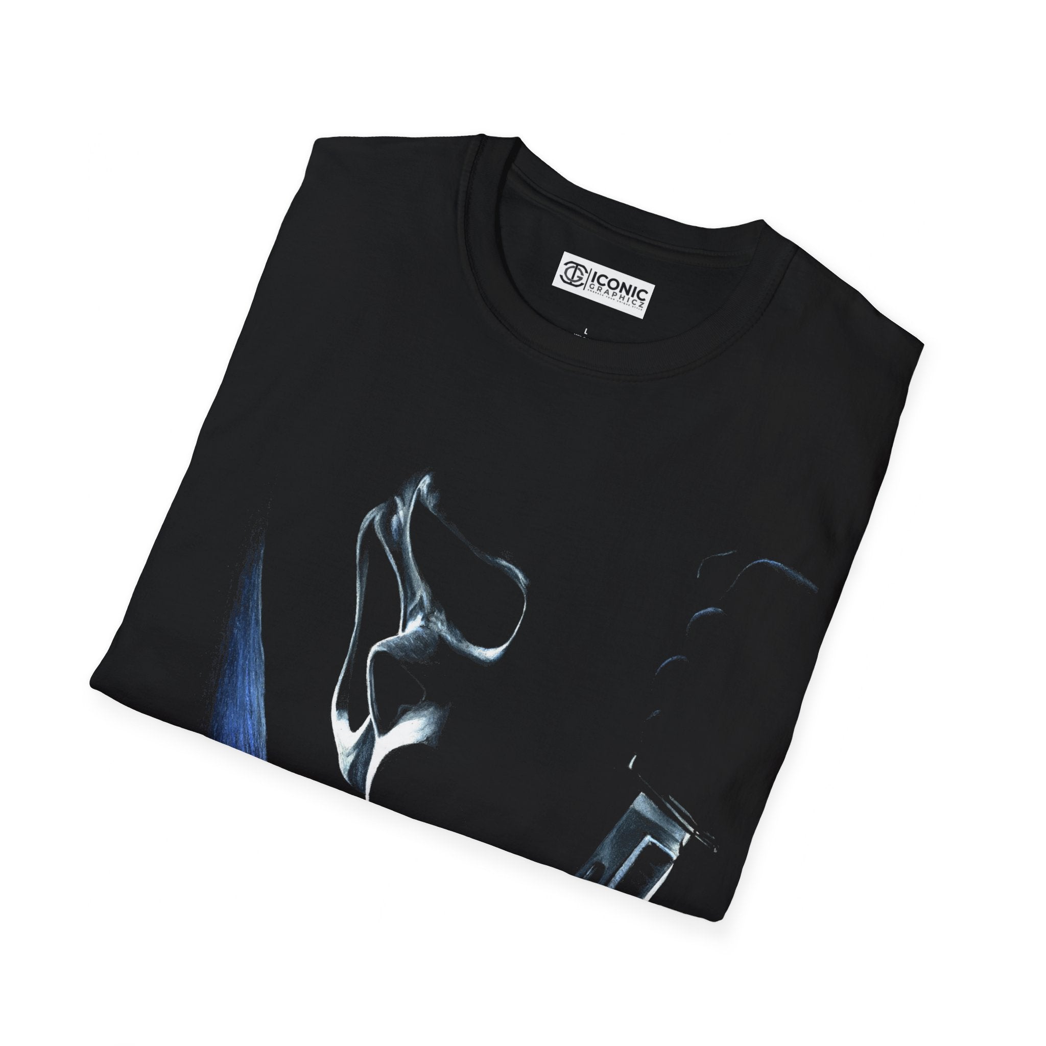 Ghostface Unisex Softstyle T-Shirt - IGZ Clothing 