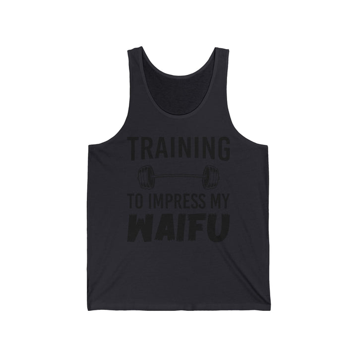 Anime fitness Unisex Jersey Tank Printify