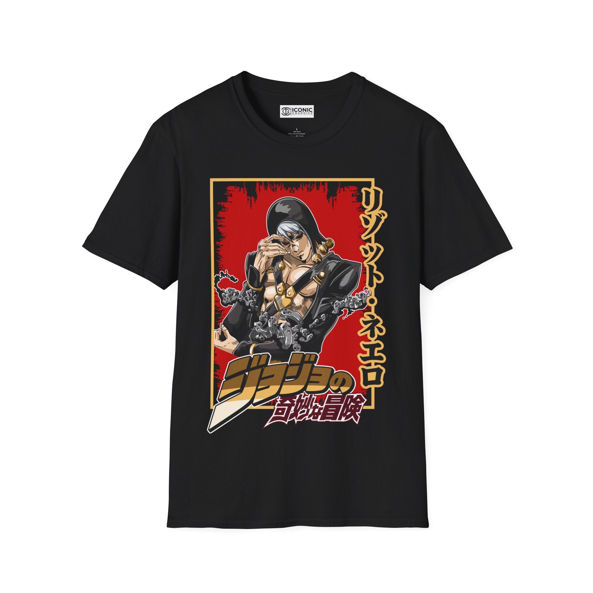 Risotto Nero Jojo bizarre adventure T-Shirt