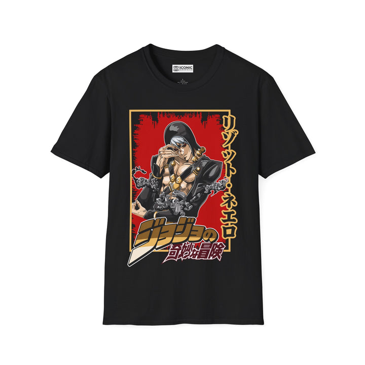 Risotto Nero Jojo bizarre adventure T-Shirt - 