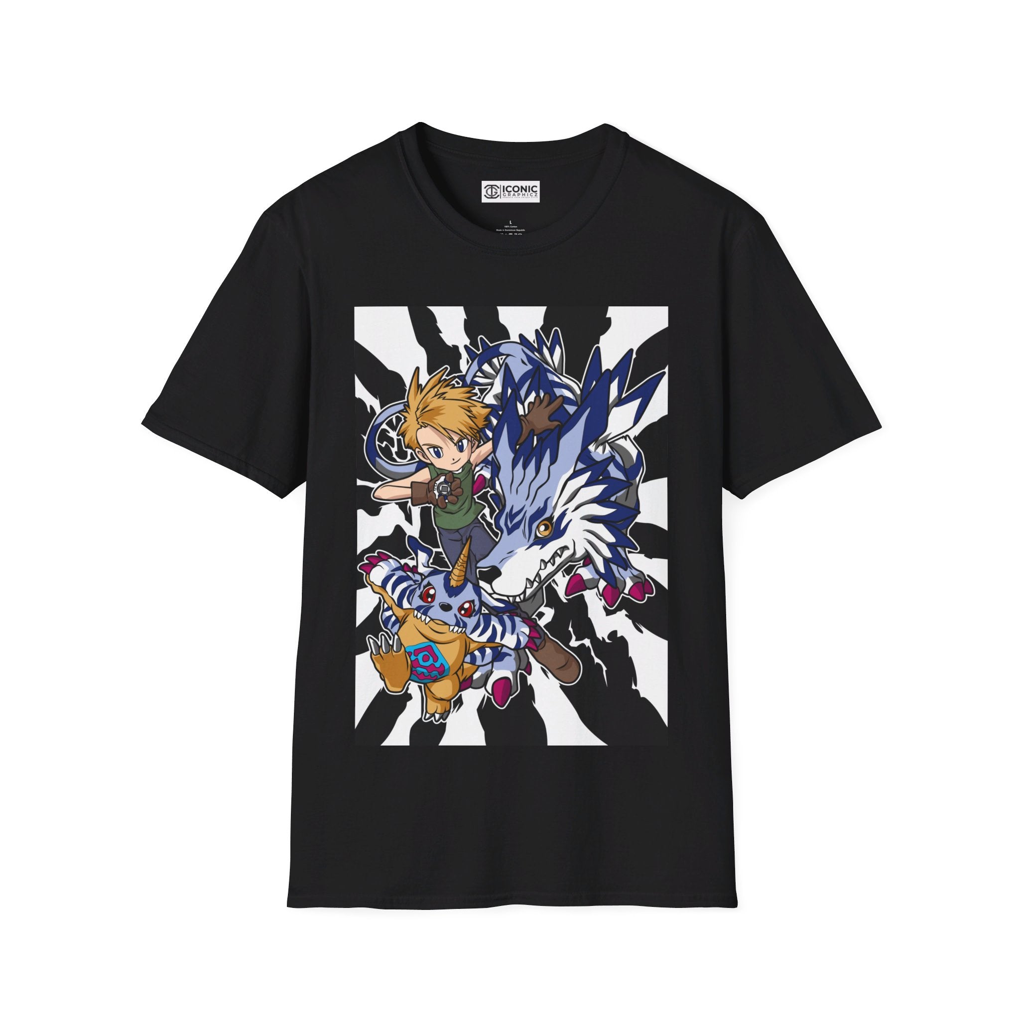 Gabumon Unisex Softstyle T-Shirt - IGZ Clothing 