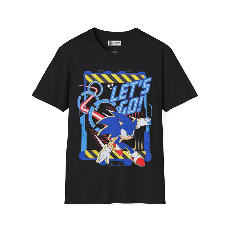 Sonic Unisex Softstyle T-Shirt - IGZ Clothing 