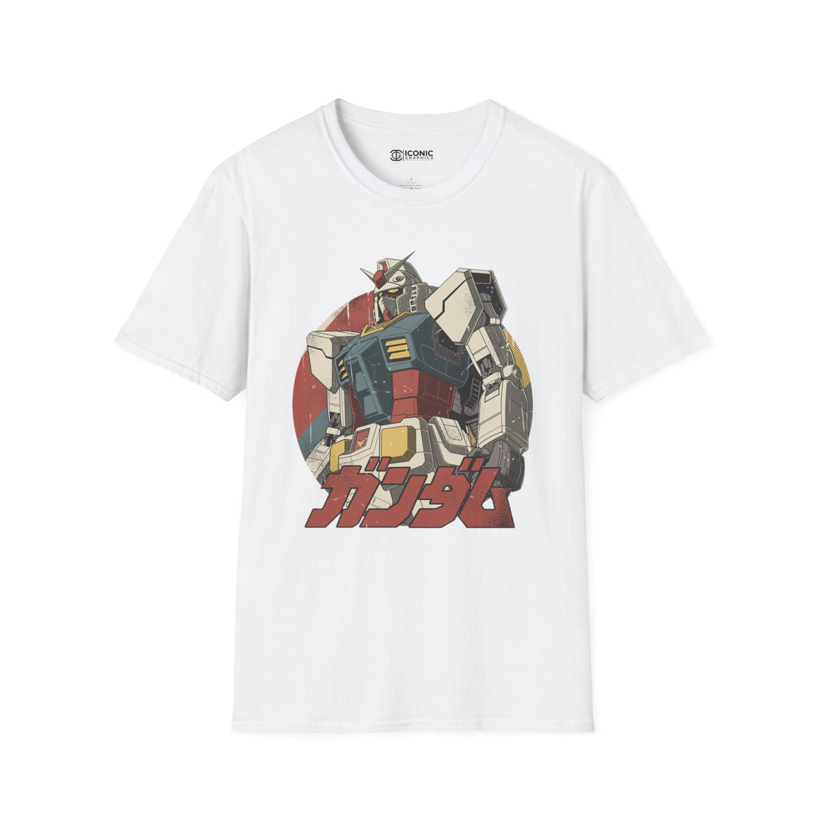 Mobile Suit Gundam Unisex Softstyle T-Shirt - IGZ Clothing 