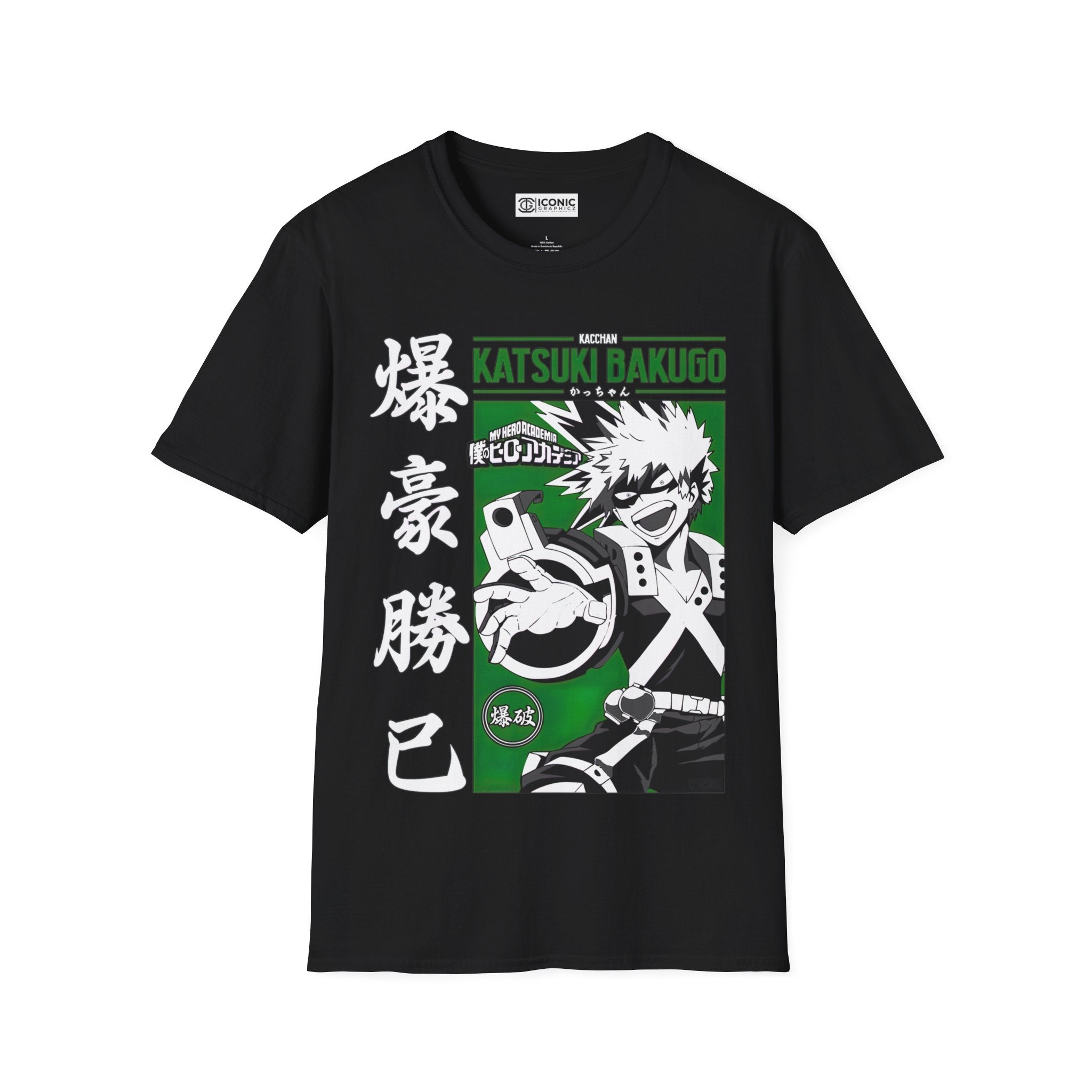 Bakugo Unisex Softstyle T-Shirt - IGZ Clothing 