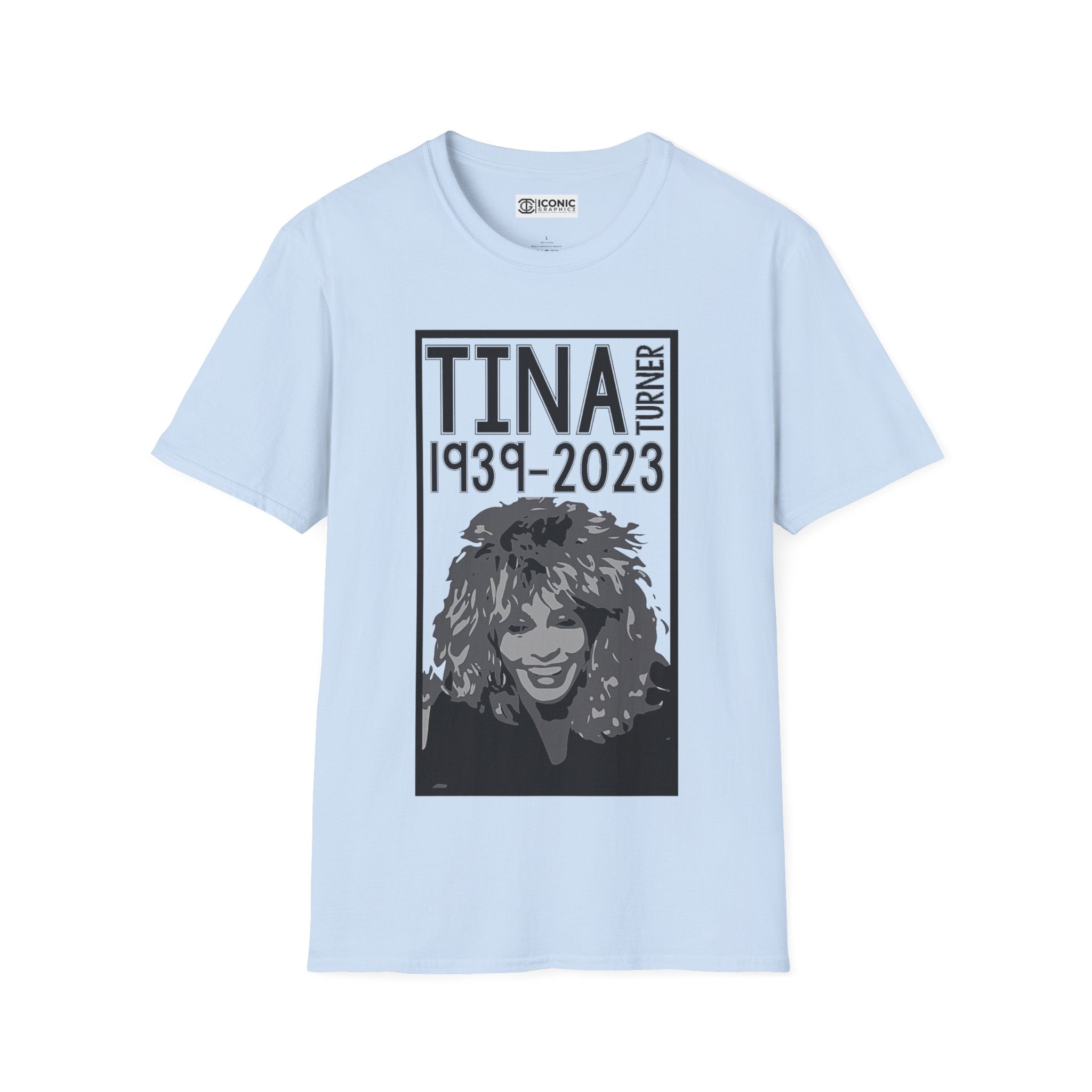 Tina Turner Unisex Softstyle T-Shirt - IGZ Clothing 