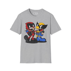 Deadpool and Wolverine Unisex Softstyle T-Shirt