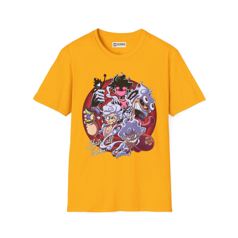 Sun God Luffy One Piece T-Shirt Printify