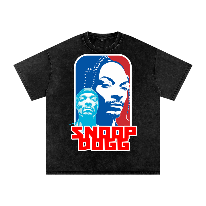Snoop Dogg Acid Wash Oversize T-Shirt