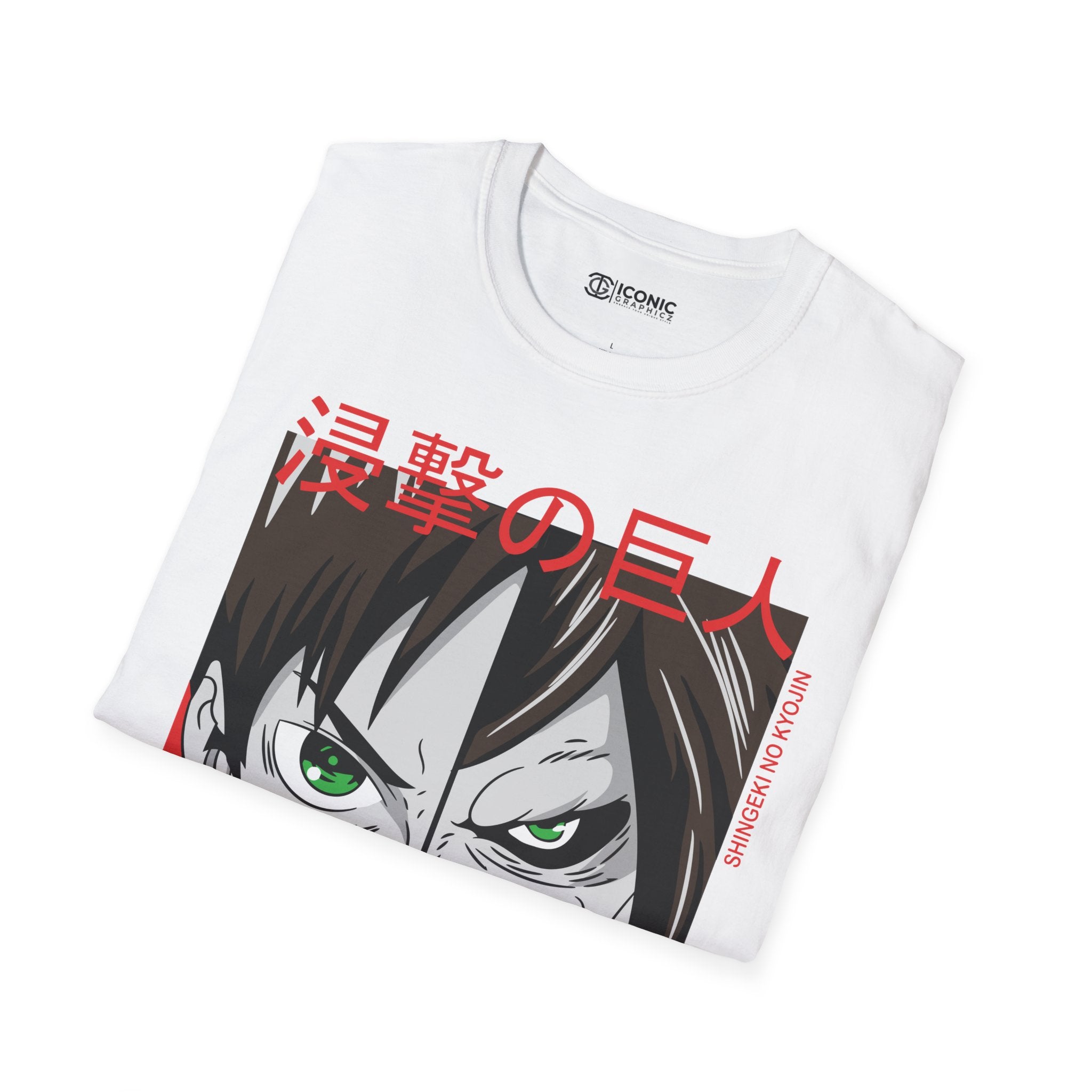 Titan Eren Unisex Softstyle T-Shirt - IGZ Clothing 