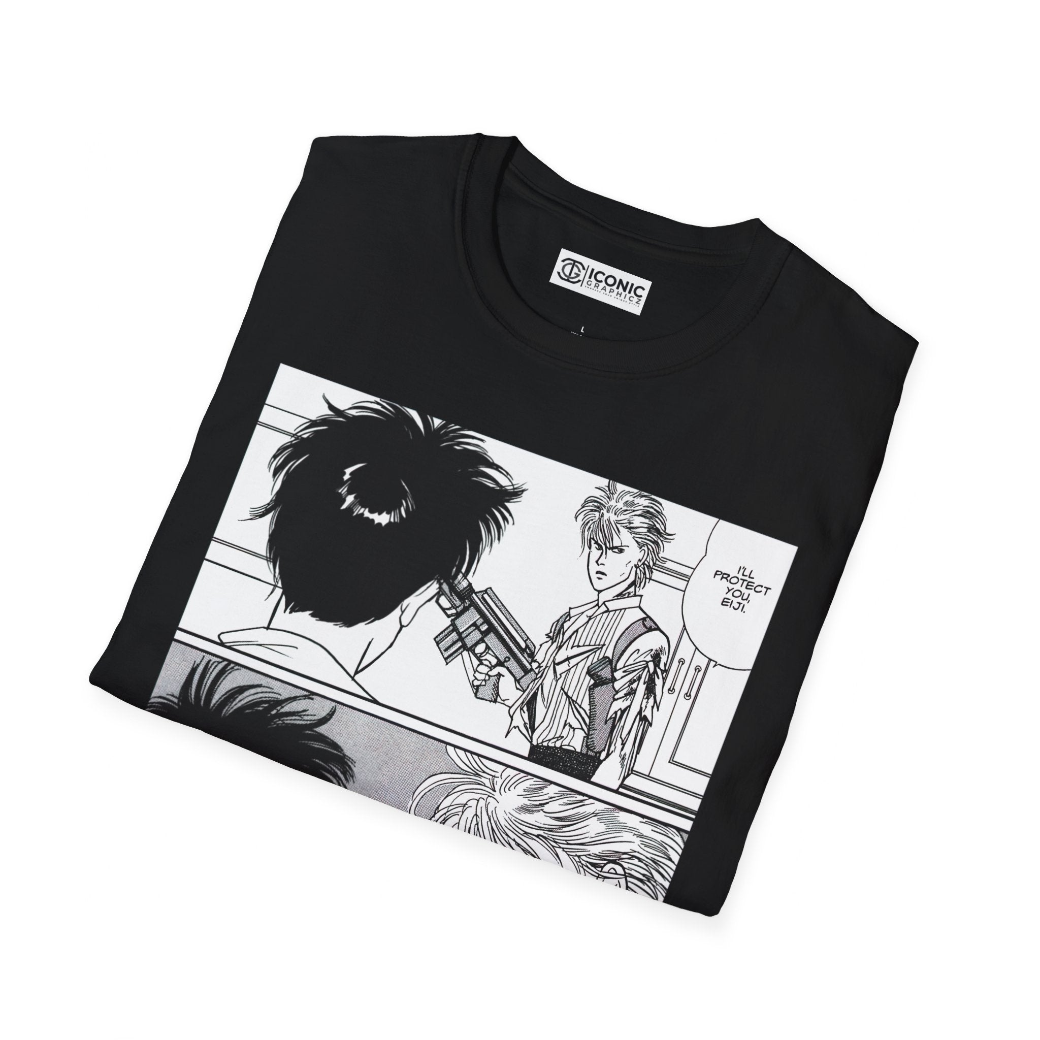 Banana Fish Unisex Softstyle T-Shirt - IGZ Clothing 