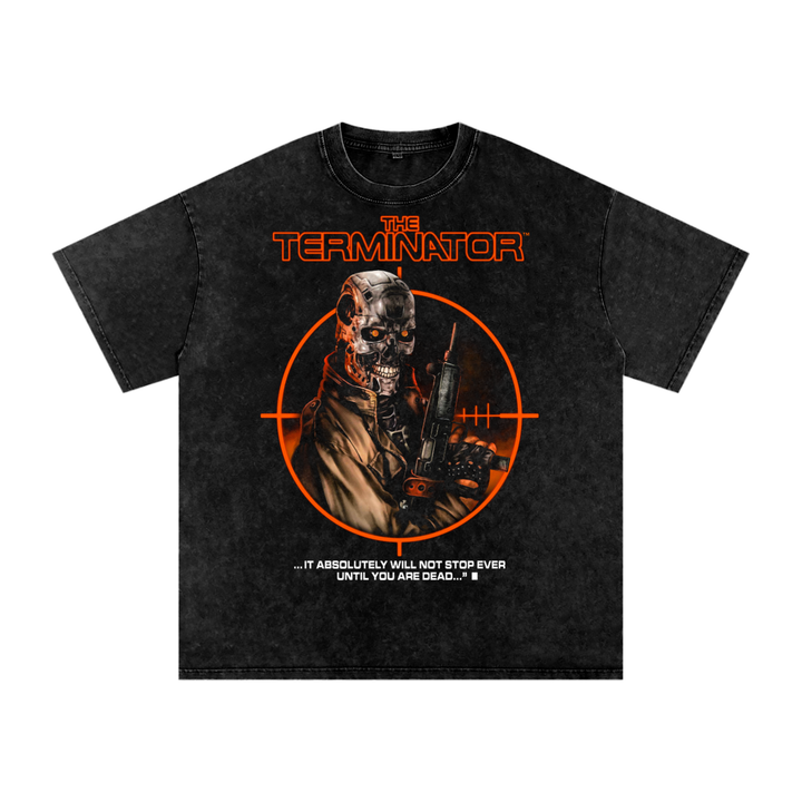 The Terminator Acid Wash Oversize T-Shirt