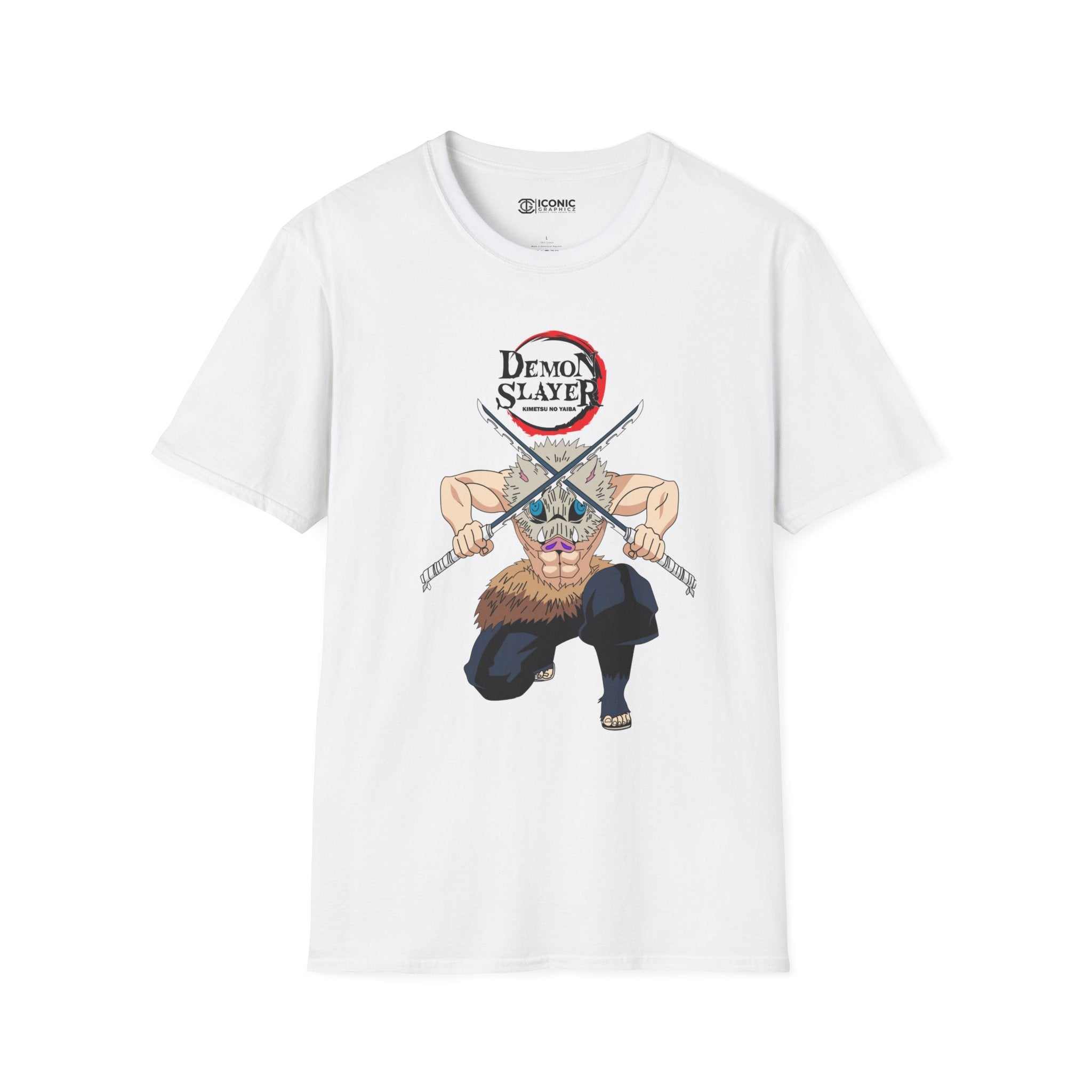 Inosuke Unisex Softstyle T-Shirt - IGZ Clothing 