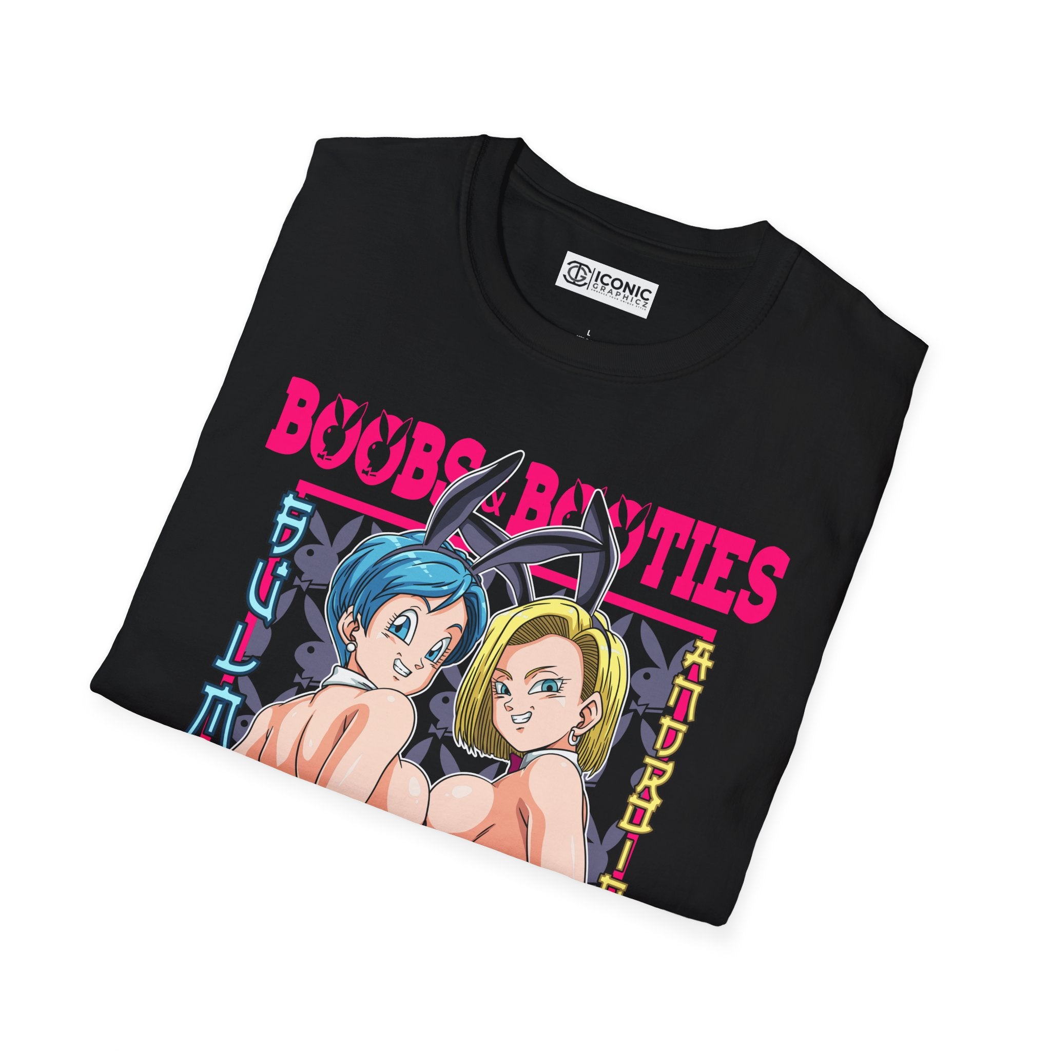 Bulma and Android 18 Waifu Dragonball Super T-Shirt