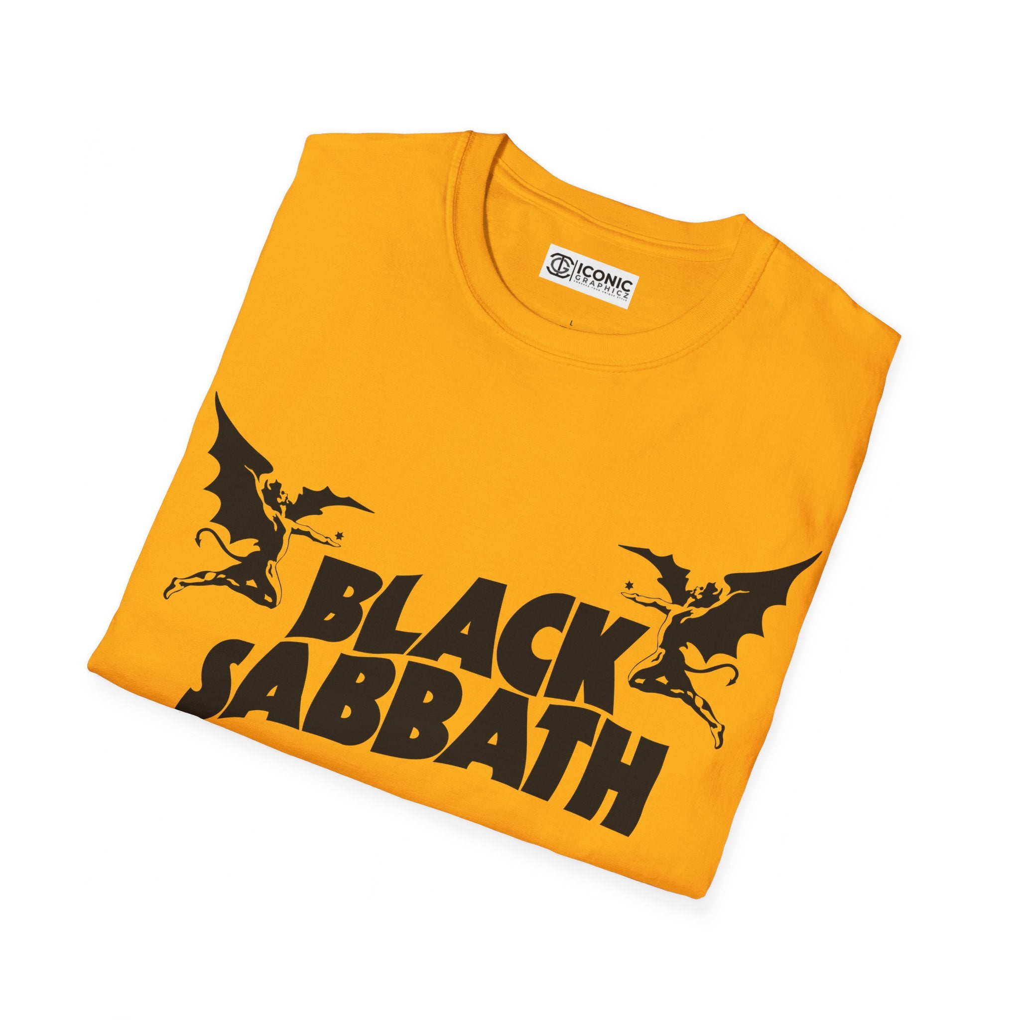 Black Sabbath Unisex Softstyle T-Shirt - IGZ Clothing 