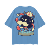 Super Mario Oversize Deep Drop Shoulder Tee