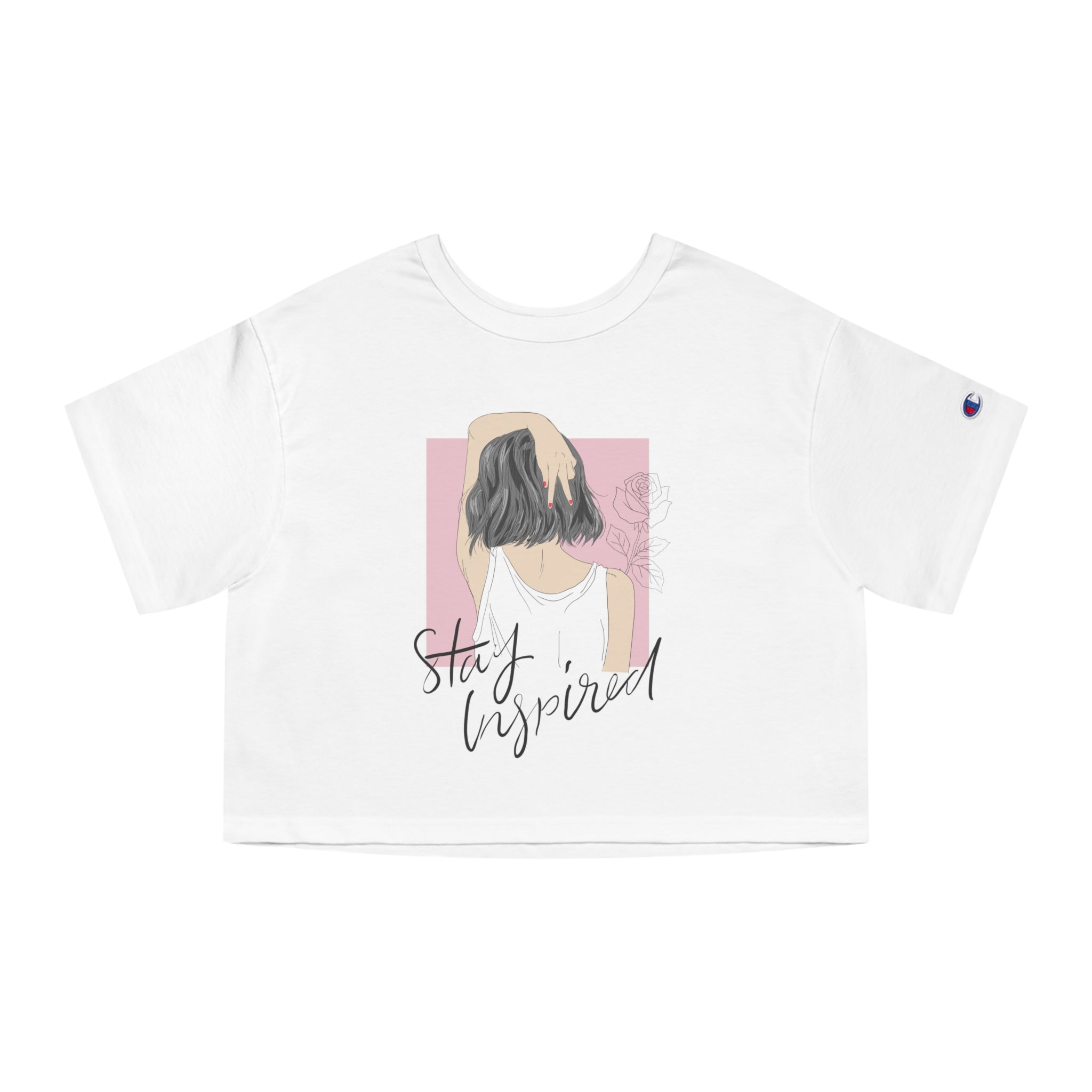 Stay inspired Champion Women's Heritage Cropped T-Shirt