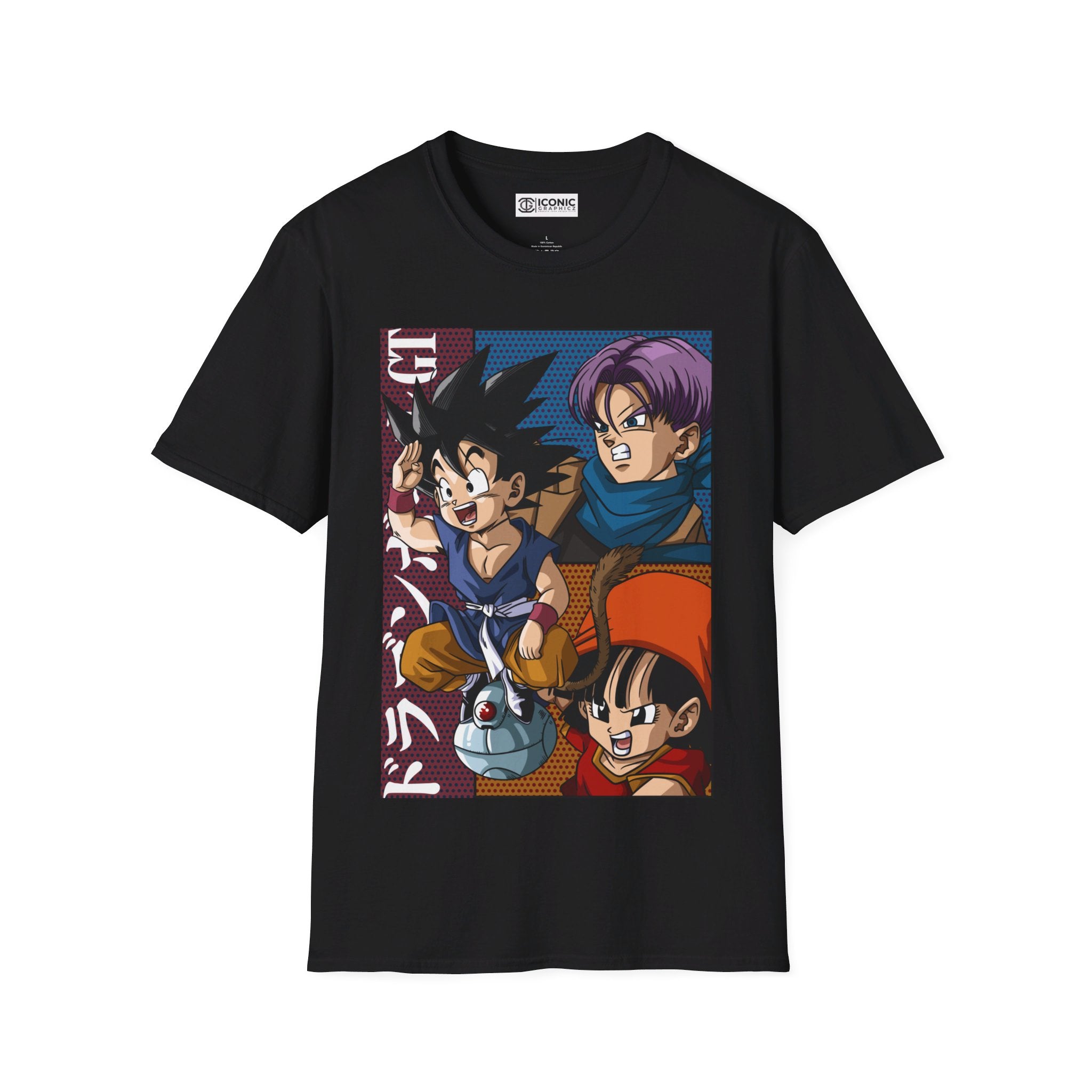 Dragonball GT Goku and trunks Unisex Softstyle T-Shirt - IGZ Clothing 