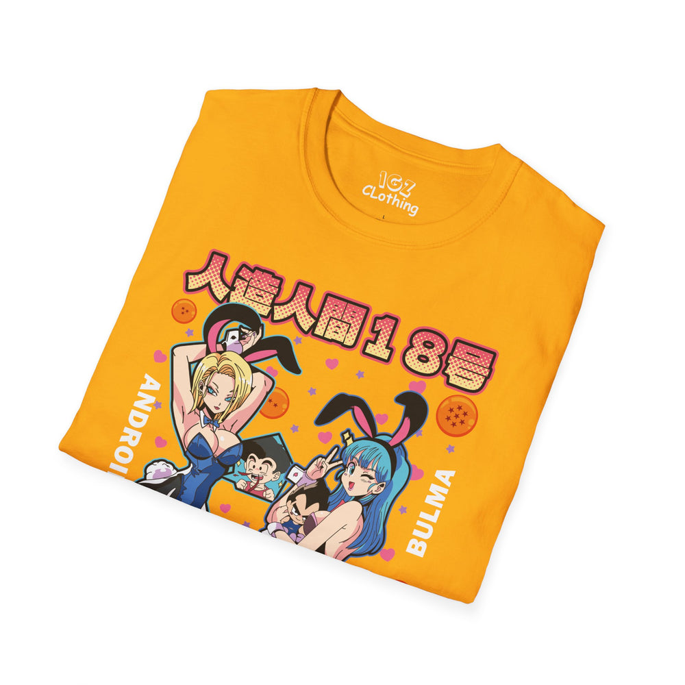 Android x Bulma DragonBall T-Shirt