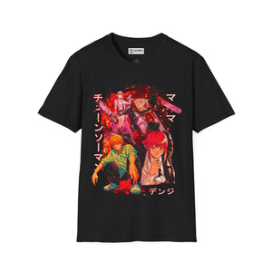 Denji and Makima Chainsaw Man T-Shirt - 
