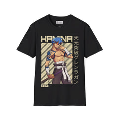 Gurren Lagann Kamina Unisex Softstyle T-Shirt - IGZ Clothing 