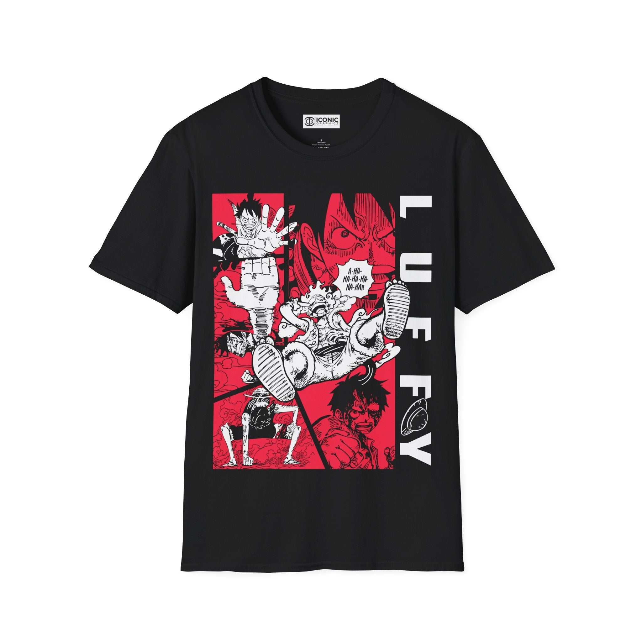 Luffy Unisex Softstyle T-Shirt - IGZ Clothing 