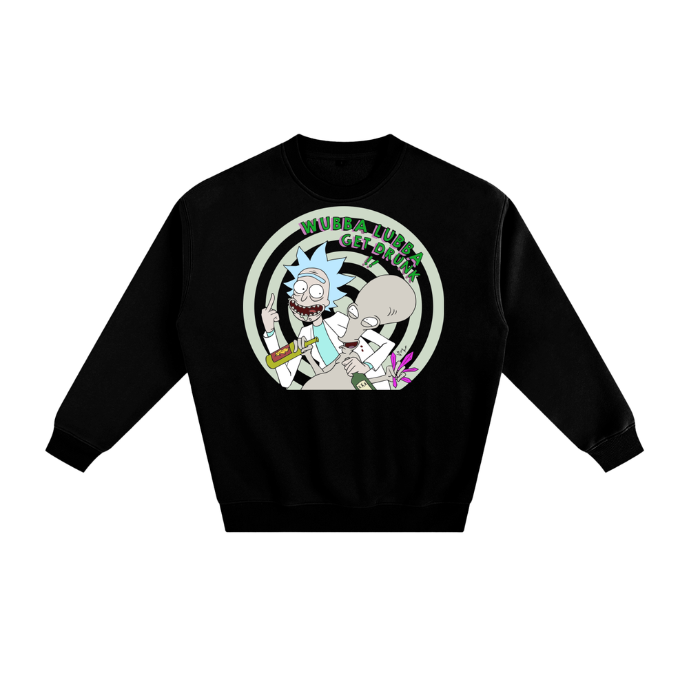 Rick and Morty Fleeced Sweatshirt