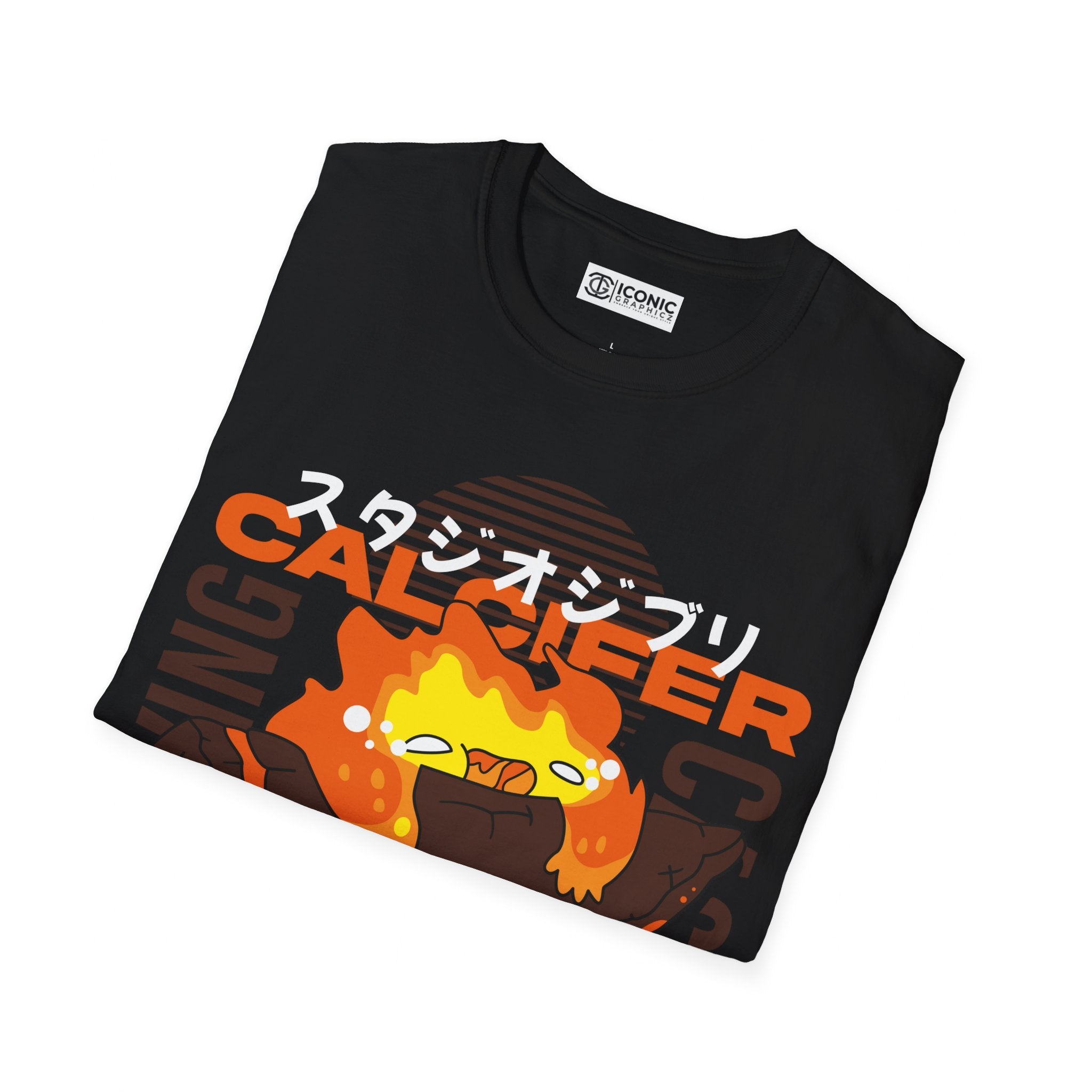 Calcifer Unisex Softstyle T-Shirt - IGZ Clothing 