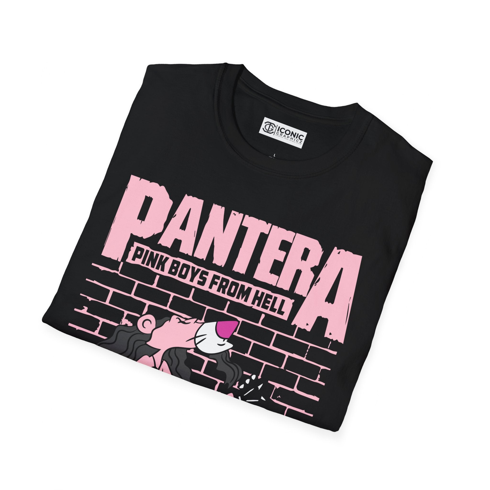 Pantera Unisex Softstyle T-Shirt - IGZ Clothing 