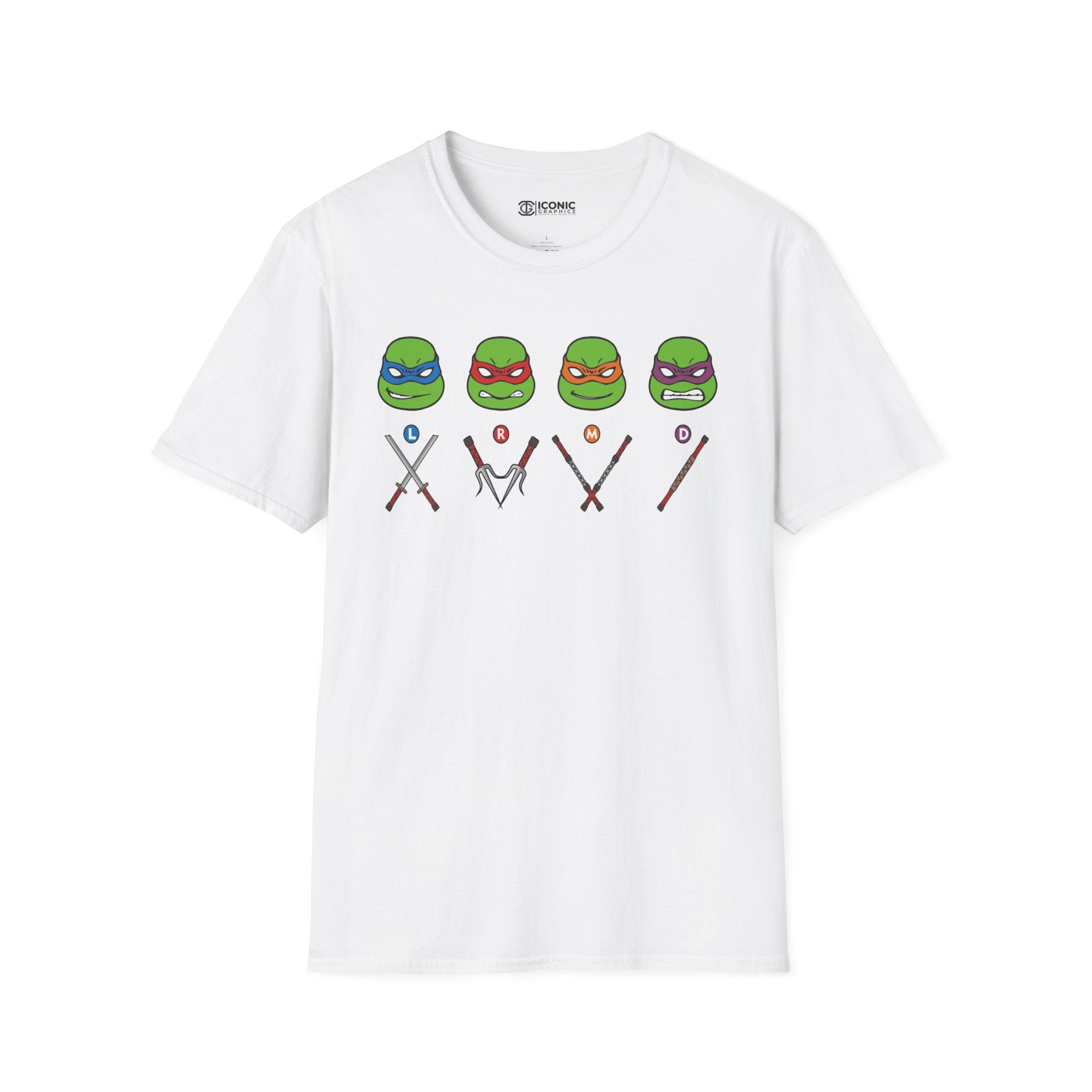 TMNT Unisex Softstyle T-Shirt - IGZ Clothing 