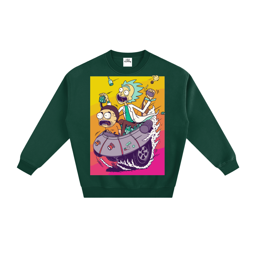 Rick and Morty Fleeced Sweatshirt