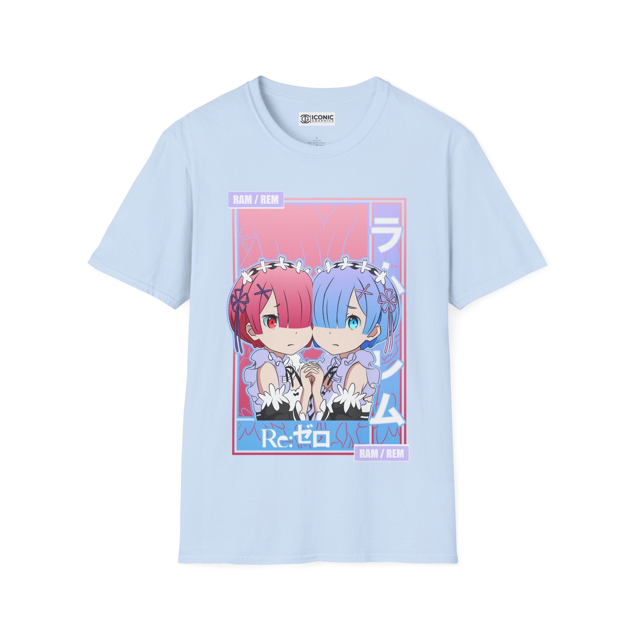 Ram and Rem Re Zero T-Shirt