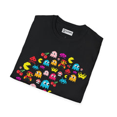 Pac Man Unisex Softstyle T-Shirt - IGZ Clothing 