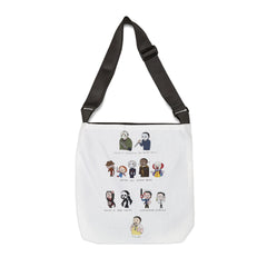 Maniacs Adjustable Tote Bag (AOP)